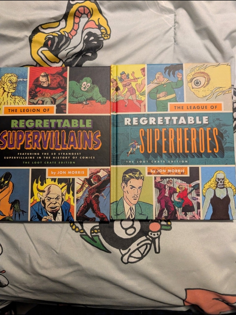 Regrettable Supervillains & Regrettable Superheroes Book Set